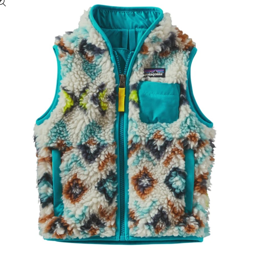 Patagonia Baby Retro-X® Fleece Vest 6-12 months